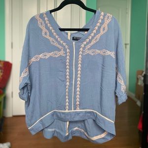 Adorable Nashville Blue Top